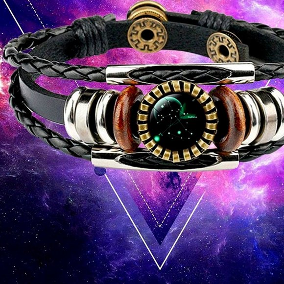 HOST PICK!  NWT!!!! Gorgeous Zodiac Constellation Braided Rope BRACELET STARS - Picture 3 of 5